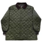 90s Британия производства Barbour Bab a- нейлон стеганная куртка оливковый XL* Vintage евро 3wa Ran to большой размер большой размер 