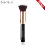 SIXPLUS メイクブラシ 貴族のゴールドファンデーションブラシ F02 薄付きで透明感 UP!