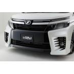 80VOXY ZSグレード用 純正フロントバンパー用リップガーニッシュ カーボン調 【シックスセンス ヤフーショップ】
