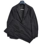 ボリオリ BOGLIOLI テーラード スーツ 2Bシングル 秋冬 メンズ ウール 100% ブラック イタリア ブランド MADE IN ITALY