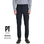 PT TORINO ピーティートリノ / Active EPSILON スラックス ノータック パンツ 高機能 ナイロンストレッチ ダークネイビー / メンズ / セール対象