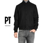 PT TORINO ピーティートリノ / MA-1 ブルゾン ボンバージャケット アウター ウール ナイロン ブラック / メンズ / セール対象