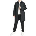 HERNO ヘルノ / DRIZZLE レインコート ステンカラーコート ライトアウター RELAXED FIT 形状記憶 マットポリエステル ブラック / メンズ / セール対象