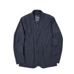 HERNO ヘルノ / Laminar ラミナー LIGHT MATT ウルトラライト ジャケット 2Bシングル 高密度ストレッチ ナイロン 防水 防風 ネイビー / メンズ / セール対象