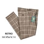 BERWICH ベルウィッチ / RETRO ウールフランネル ワンタックスラックス / セール対象