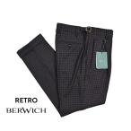 BERWICH ベルウィッチ / RETRO ヴァージンウール100% ワンタックスラックス / セール対象