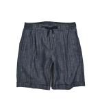 TAGLIATORE タリアトーレ / デニムショーツ ハーフパンツ ショートパンツ ワンタック ドローコード コットン インディゴブルー / メンズ / セール対象