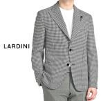 ショッピングセール対象 LARDINI ラルディーニ / ICONIC ウールコットン 2Bシングルテーラードジャケット ブラック / セール対象
