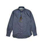 MOORER ムーレー / ROLF-69 DENIM デニムシャツ ボタンダウン 長袖 コットン 100% ネイビー / メンズ / セール対象