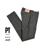 PT TORINO DENIM ピーティートリノデニム / JAZZ 5ポケット ストレート パンツ ストレッチ コットン チャコールグレー / メンズ / セール対象