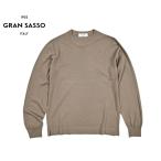 GRAN SASSO グランサッソ / ヴァージンウール100% クルーネックニットセーター / セール対象