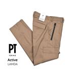 ショッピングセール対象 PT TORINO ピーティートリノ / Active LAMDA ストレッチコットン ノータックカーゴパンツ ライトブラウン / セール対象