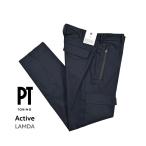 ショッピングセール対象 PT TORINO ピーティートリノ / Active LAMDA ストレッチコットン ノータックカーゴパンツ ネイビー / セール対象