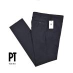 PT TORINO ピーティートリノ / SLIM FIT ストレッチウールノータックスラックス ネイビー / メンズ / セール対象