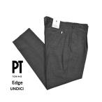 PT TORINO ピーティートリノ / Edge UNDICI ストレッチウール ワンタックスラックス / セール対象