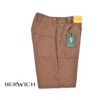 BERWICH ベルウィッチ / BER_MUDA ストレッチコットン リネン混バミューダショーツ ブラウン / メンズ / セール対象