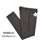 BERWICH ベルウィッチ / MORELLO ストレッチウール ノータックスリムスラックス / セール対象