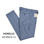 BERWICH ベルウィッチ / MORELLO ウールコットン ノータックスラックス / セール対象