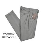 BERWICH ベルウィッチ / MORELLO GD ストレッチコットンチノ ノータックスリムスラックス / セール対象