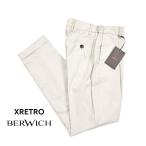 BERWICH ベルウィッチ / XRETRO ストレッチコットン ワンタックパンツ / セール対象
