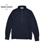 GRAN SASSO グランサッソ / コットン100% 長袖鹿の子ポロシャツ / セール対象