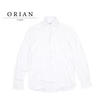 ショッピングセール対象 ORIAN オリアン / FUNCTIONAL GARMENT 高機能ストレッチナイロン スタンドカラーシャツ ホワイト / 25-26AW新作 / セール対象