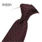 BARBA bar ba/ галстук вязаный галстук шелк кашемир . какой рисунок wine red темно-синий / распродажа 