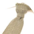 BARBA bar ba/ галстук вязаный галстук cucito a mano рука .. покрой шелк 100% Gold / распродажа 