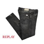 ショッピングセール対象 REPLAY リプレイ / ANBASS ストレッチデニム スリムフィットジーンズ M914 グレー / セール対象