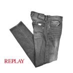 ショッピングセール対象 REPLAY リプレイ / ANBASS ストレッチデニム スリムフィットジーンズ M914Y グレー / セール対象