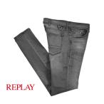 REPLAY リプレイ / LANNY デニムジーンズ ストレッチ パンツ SKINNY FIT スキニーフィット コットン グレー M1010G / セール対象