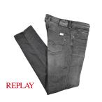 REPLAY リプレイ / FAABY デニムジーンズ ストレッチ パンツ MID RISE FLARE CROP FIT グレー M914Y / セール対象