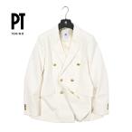ショッピングPT PT TORINO ピーティートリノ / コットン100% 6Bダブルコーデュロイジャケット オフホワイト / セール対象