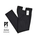 PT TORINO ピーティートリノ / Active EPSILON 高機能ナイロン テーパードイージーパンツ ブラック / セール対象