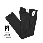 PT TORINO ピーティートリノ / Active EPSILON 高機能ストレッチウール ノータックパンツ ブラック / セール対象