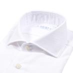 ショッピングセール対象 ORIAN オリアン / Vintage Classic コットン100% ホリゾンタルカラードレスシャツ ホワイト / 25-26AW新作 / セール対象