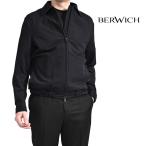 BERWICH ベルウィッチ / JMIDDLE MAN 軽量ストレッチナイロン ジップアップブルゾン ブラック / セール対象