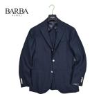 BARBA バルバ / JACKET JIMMY テーラードジャケット 段返り3Bシングル リネン ウール ネイビー / セール対象