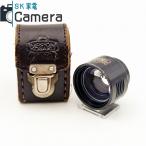 【中古】 NIKON NIPPON KOGAKU TOKYO 3.5cm FINDER BLACK 外付け ビューファインダー ブラック 革ケース付 NIKON ニコン