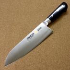 包丁 三徳包丁 18cm (180mm) 関の刃物 伊勢屋治平 モリブデン 口金 両刃 文化包丁 開運包丁 日本製