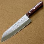 包丁 三徳包丁 17cm (170mm) 関の刃物 本割込 3層鋼 V金1号 VG-1 ステンレス 両刃 万能包丁 日本製