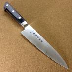 包丁 牛刀 18cm (180mm) 関の刃物 濃州正宗作 モリブデンステンレス 口金 両刃 万能包丁 洋包丁 日本製