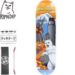 RIPNDIP リップンディップ スケートボード デッキ NERMZILLA BOARD ORANGE DECK 8.0インチ NO11