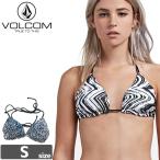 スケボー スケートボード VOLCOM WOMENS ボルコム レディース 水着 STAY TUNED リバーシブル TRIANGLE TOP ビキニ トップ NO20