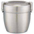 真空ステンレス丼ランチジャー 総容量：550ml  ベーシック       弁当箱 麺 保温 保冷 保温弁当箱 保温ジャー どんぶり型 保温ランチ 保冷ランチおしゃれ