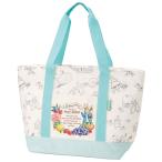 麻風 トート型 保冷 ショッピング バッグ ピーターラビット エコバッグ 肩掛け KCTSJ1 スケーター