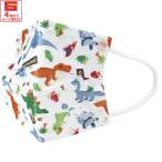 ショッピングマスク 子供 99% カット マスク 子供 用 不織布 子ども キャラクター プリーツ マスク 7枚入り MSKP3N スケーター ディノサウルス 恐竜 ダイナソー 男の子 男子