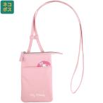 スマホ ポーチ 持ち運び ショルダー 首下げ 斜め掛け ファスナー おでかけ スケーター skater ZSP1 マイメロディ マイメロ サンリオ 女の子 女子