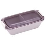 洗いやすい弁当箱 パッキン溝の幅が広い ふわっと お弁当箱 530ml 1段 タイト ランチボックス  バイオマス スケーター skater PTLB6B ラベンダー