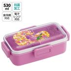 ショッピング弁当 弁当箱 大人 一段 仕切り 食洗機 レンジ 対応 抗菌 日本製 容量 530ml スケーター skater PFLB6AG ロック 中川翔子 塔の上のラプンツェル ラプンツェル